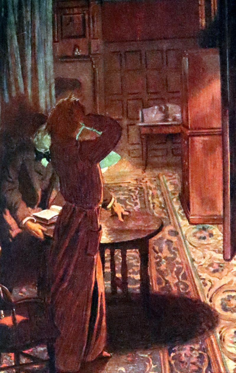 1909 Rare 1stED bound by Bayntun - Edgar Allan Poe Selected TALES OF MYSTERY illustrated by BYAM SHAW.