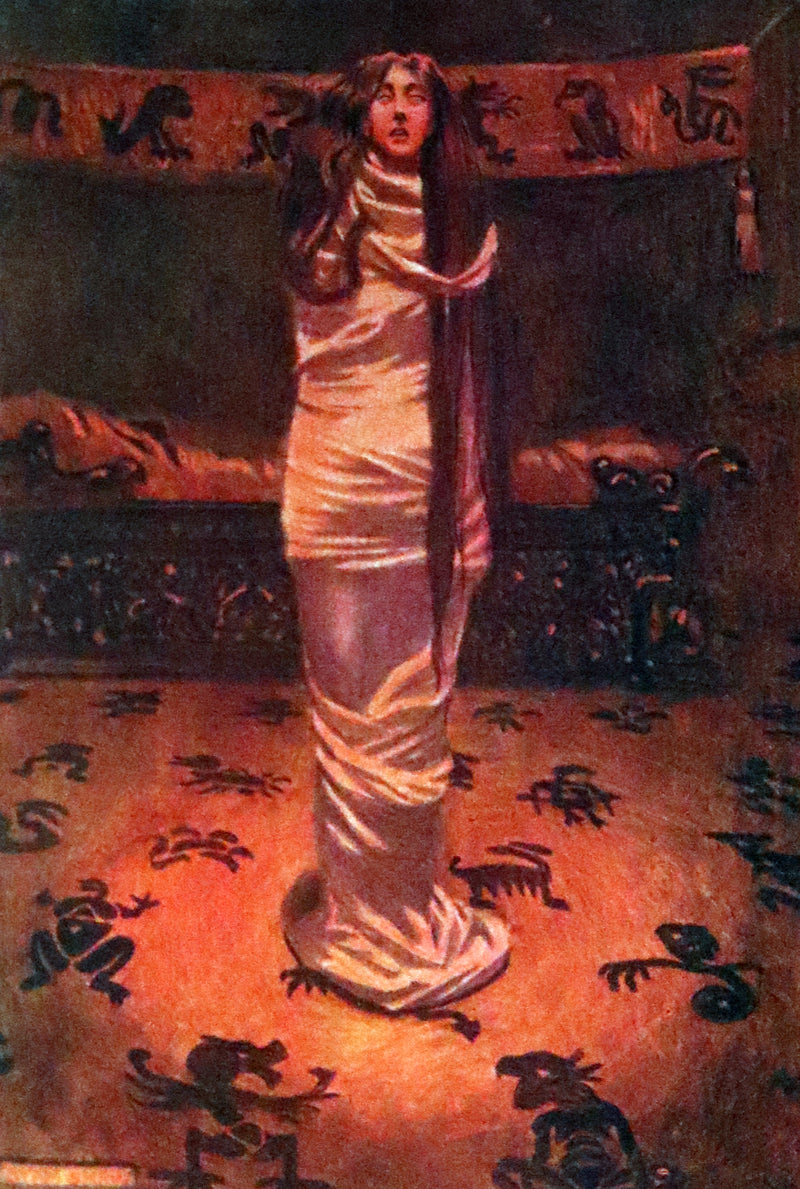 1909 Rare 1stED bound by Bayntun - Edgar Allan Poe Selected TALES OF MYSTERY illustrated by BYAM SHAW.