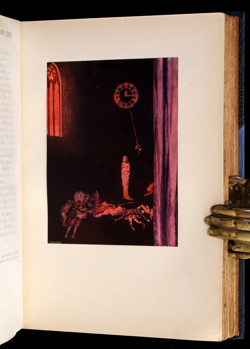 1909 Rare 1stED bound by Bayntun - Edgar Allan Poe Selected TALES OF MYSTERY illustrated by BYAM SHAW.