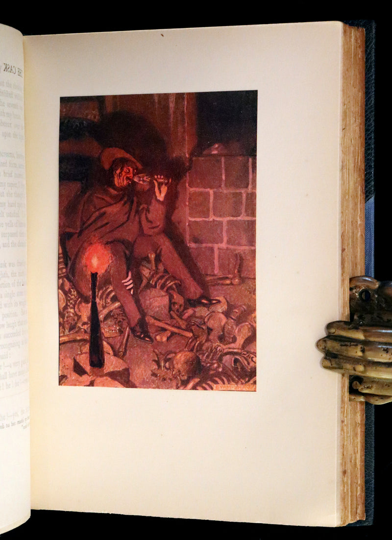 1909 Rare 1stED bound by Bayntun - Edgar Allan Poe Selected TALES OF MYSTERY illustrated by BYAM SHAW.