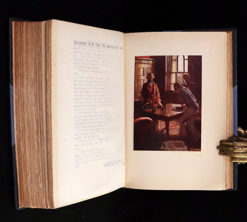 1909 Rare 1stED bound by Bayntun - Edgar Allan Poe Selected TALES OF MYSTERY illustrated by BYAM SHAW.