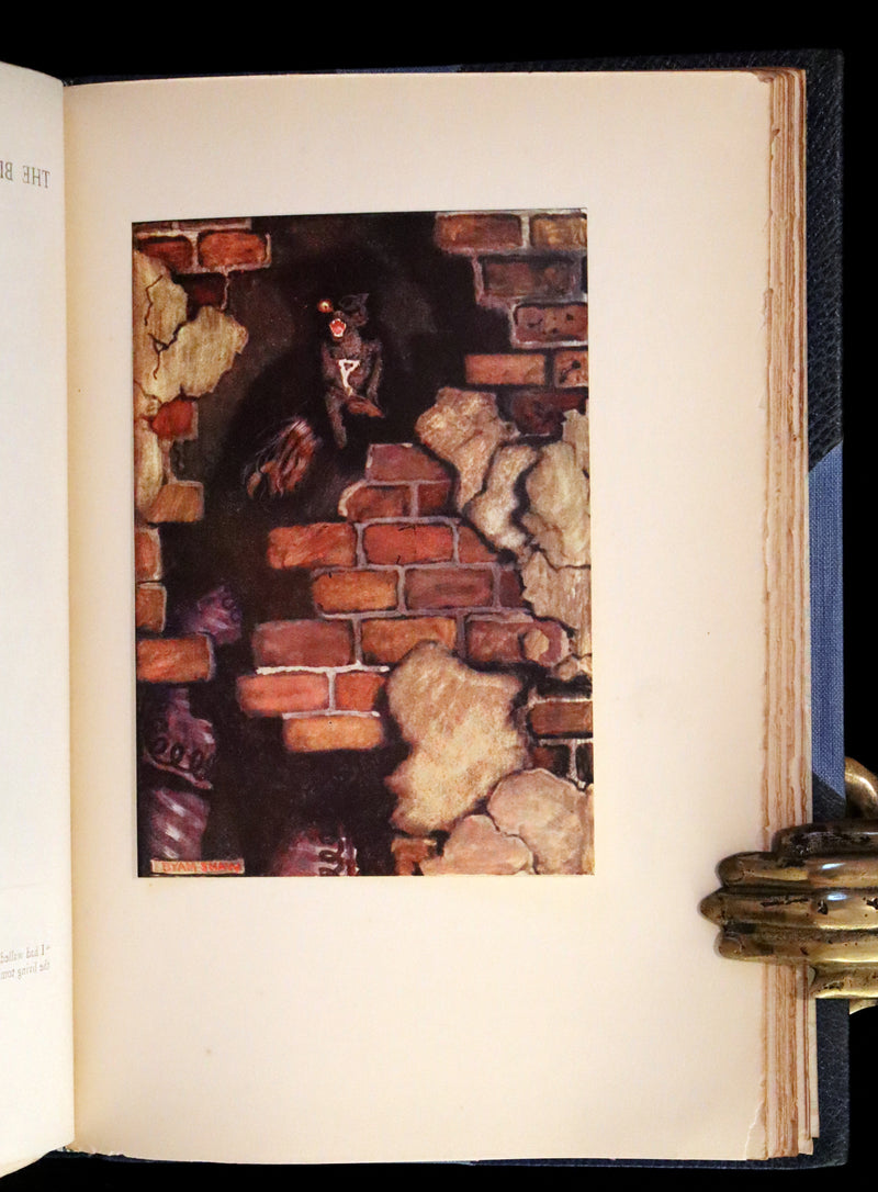 1909 Rare 1stED bound by Bayntun - Edgar Allan Poe Selected TALES OF MYSTERY illustrated by BYAM SHAW.