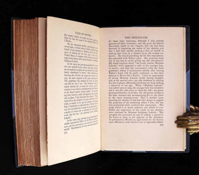 1909 Rare 1stED bound by Bayntun - Edgar Allan Poe Selected TALES OF MYSTERY illustrated by BYAM SHAW.