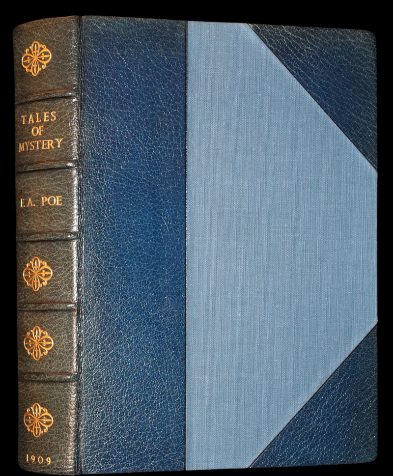 1909 Rare 1stED bound by Bayntun - Edgar Allan Poe Selected TALES OF MYSTERY illustrated by BYAM SHAW.