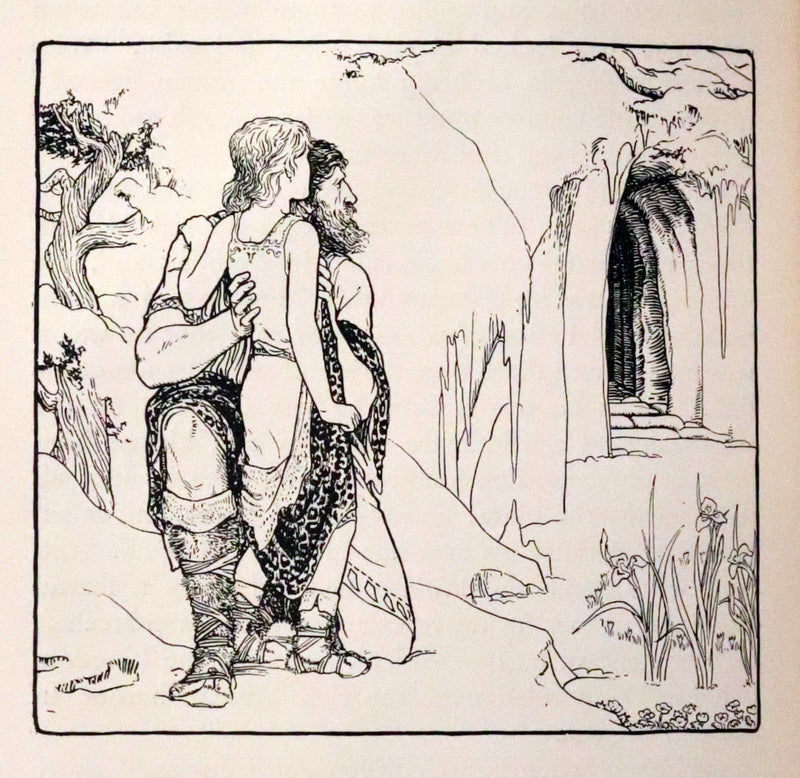 1896 Rare First Edition - The BOOK of WONDER VOYAGES by Joseph Jacobs Illustrated by J.D. Batten.