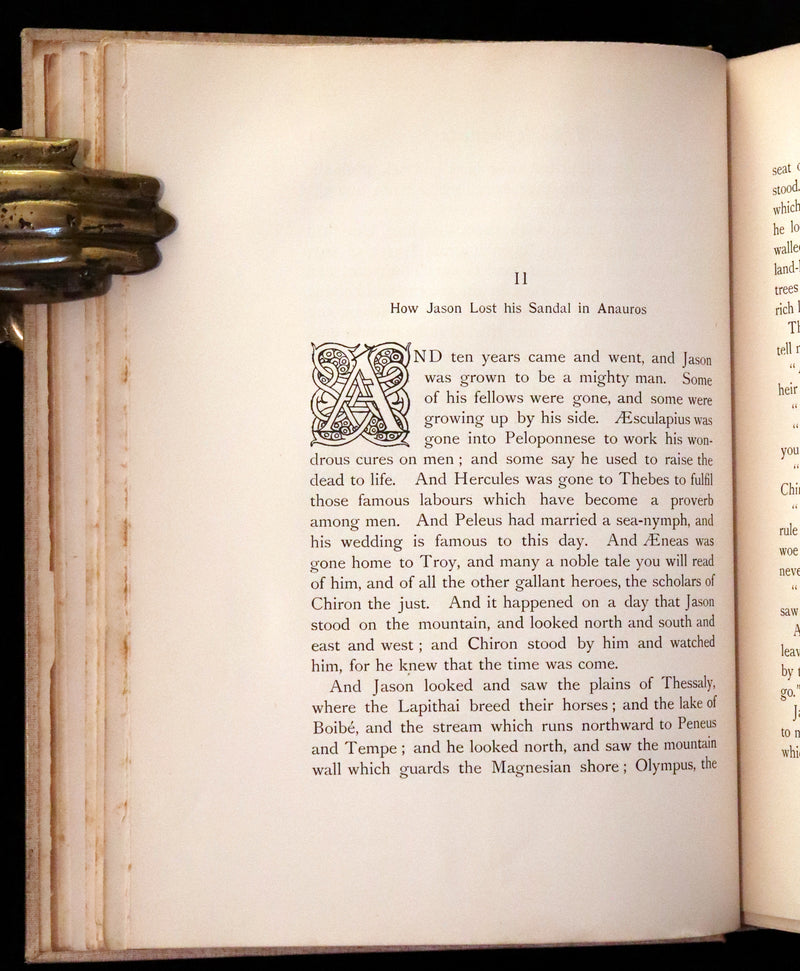 1896 Rare First Edition - The BOOK of WONDER VOYAGES by Joseph Jacobs Illustrated by J.D. Batten.