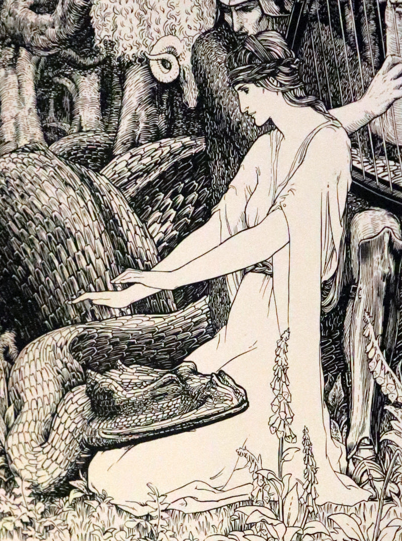 1896 Rare First Edition - The BOOK of WONDER VOYAGES by Joseph Jacobs Illustrated by J.D. Batten.