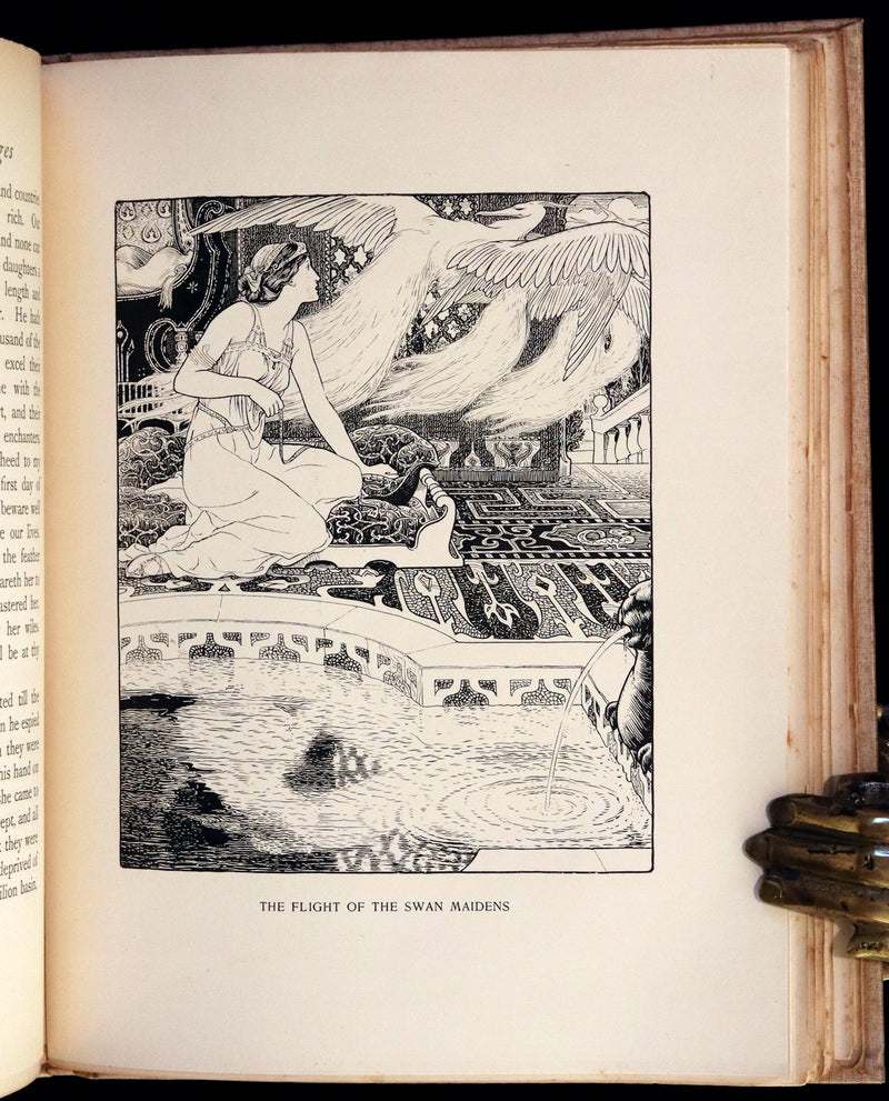 1896 Rare First Edition - The BOOK of WONDER VOYAGES by Joseph Jacobs Illustrated by J.D. Batten.