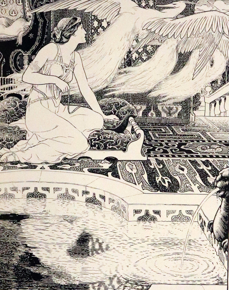 1896 Rare First Edition - The BOOK of WONDER VOYAGES by Joseph Jacobs Illustrated by J.D. Batten.