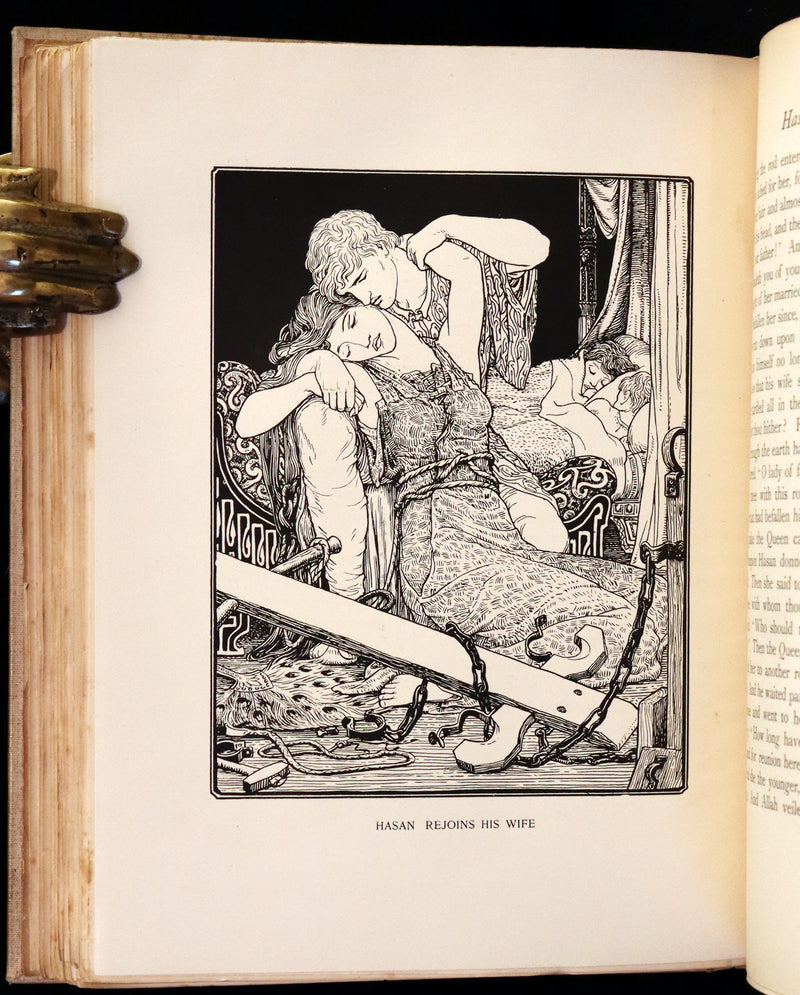 1896 Rare First Edition - The BOOK of WONDER VOYAGES by Joseph Jacobs Illustrated by J.D. Batten.