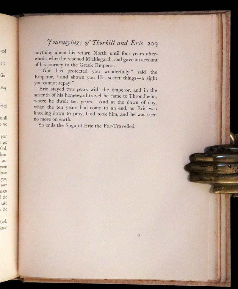1896 Rare First Edition - The BOOK of WONDER VOYAGES by Joseph Jacobs Illustrated by J.D. Batten.