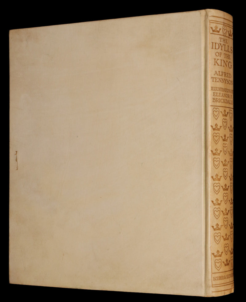 1911 Signed Deluxe 1stED Illustrated by Pre-Raphaelite Eleanor Fortescue Brickdale -  Idylls of the King Arthur.
