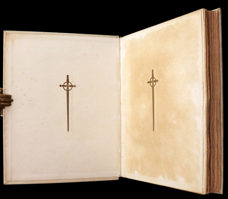 1911 Signed Deluxe 1stED Illustrated by Pre-Raphaelite Eleanor Fortescue Brickdale -  Idylls of the King Arthur.