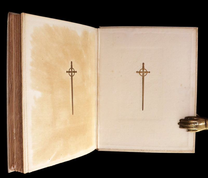 1911 Signed Deluxe 1stED Illustrated by Pre-Raphaelite Eleanor Fortescue Brickdale -  Idylls of the King Arthur.