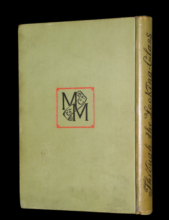 1896 Rare Victorian Book - Through the Looking Glass, and What Alice Found There by Lewis Carroll.