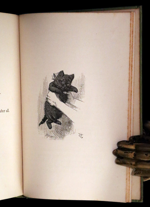 1896 Rare Victorian Book - Through the Looking Glass, and What Alice Found There by Lewis Carroll.