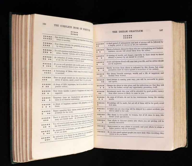 1935 Rare Book - The Complete Book of Fortune A Comprehensive Survey Of The Occult Sciences & Other Methods Of Divination.