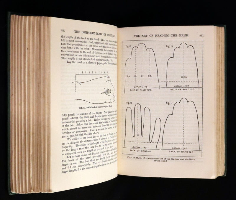 1935 Rare Book - The Complete Book of Fortune A Comprehensive Survey Of The Occult Sciences & Other Methods Of Divination.