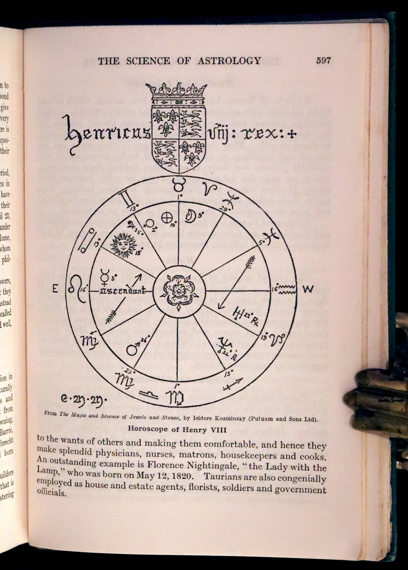 1935 Rare Book - The Complete Book of Fortune A Comprehensive Survey Of The Occult Sciences & Other Methods Of Divination.