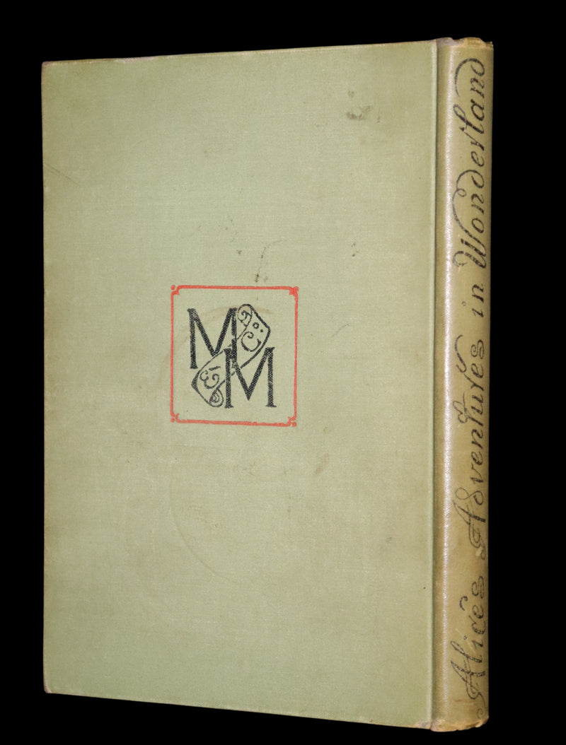 1896 Rare Victorian Book - Alice's Adventures in Wonderland by Lewis Carroll illustrated by John Tenniel.