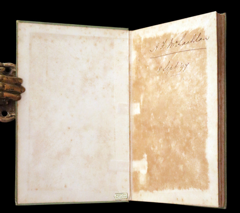 1896 Rare Victorian Book - Alice's Adventures in Wonderland by Lewis Carroll illustrated by John Tenniel.