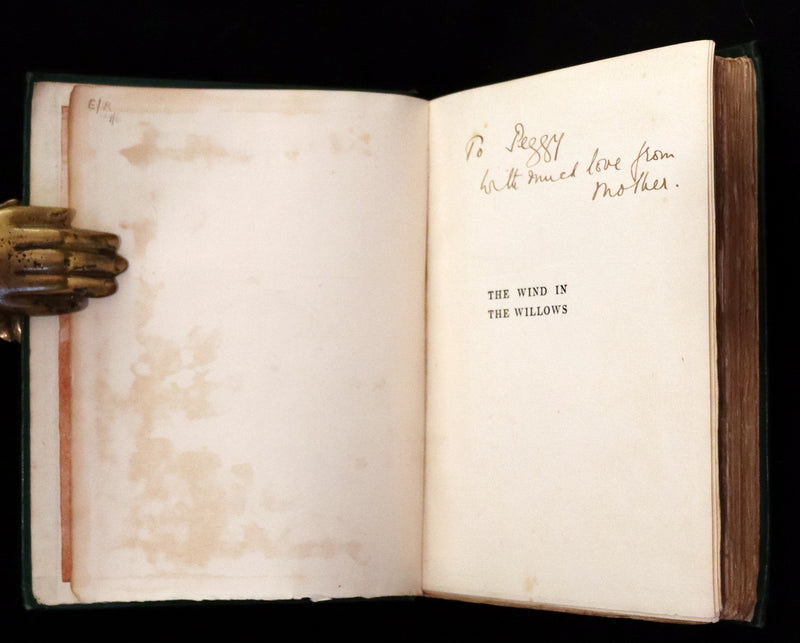 1913 First Edition illustrated by Paul BRANSOM - The WIND IN THE WILLOWS by K. Grahame.