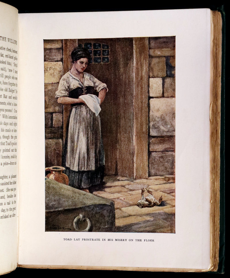 1913 First Edition illustrated by Paul BRANSOM - The WIND IN THE WILLOWS by K. Grahame.