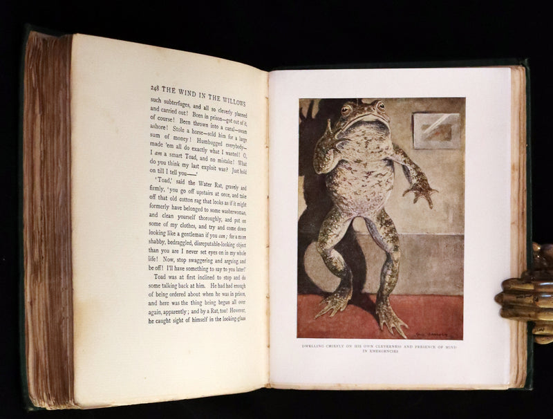 1913 First Edition illustrated by Paul BRANSOM - The WIND IN THE WILLOWS by K. Grahame.