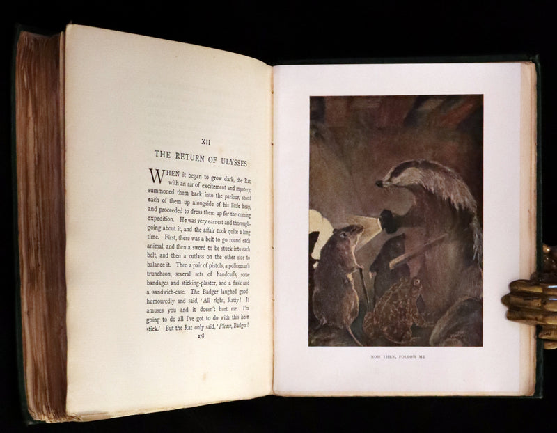 1913 First Edition illustrated by Paul BRANSOM - The WIND IN THE WILLOWS by K. Grahame.