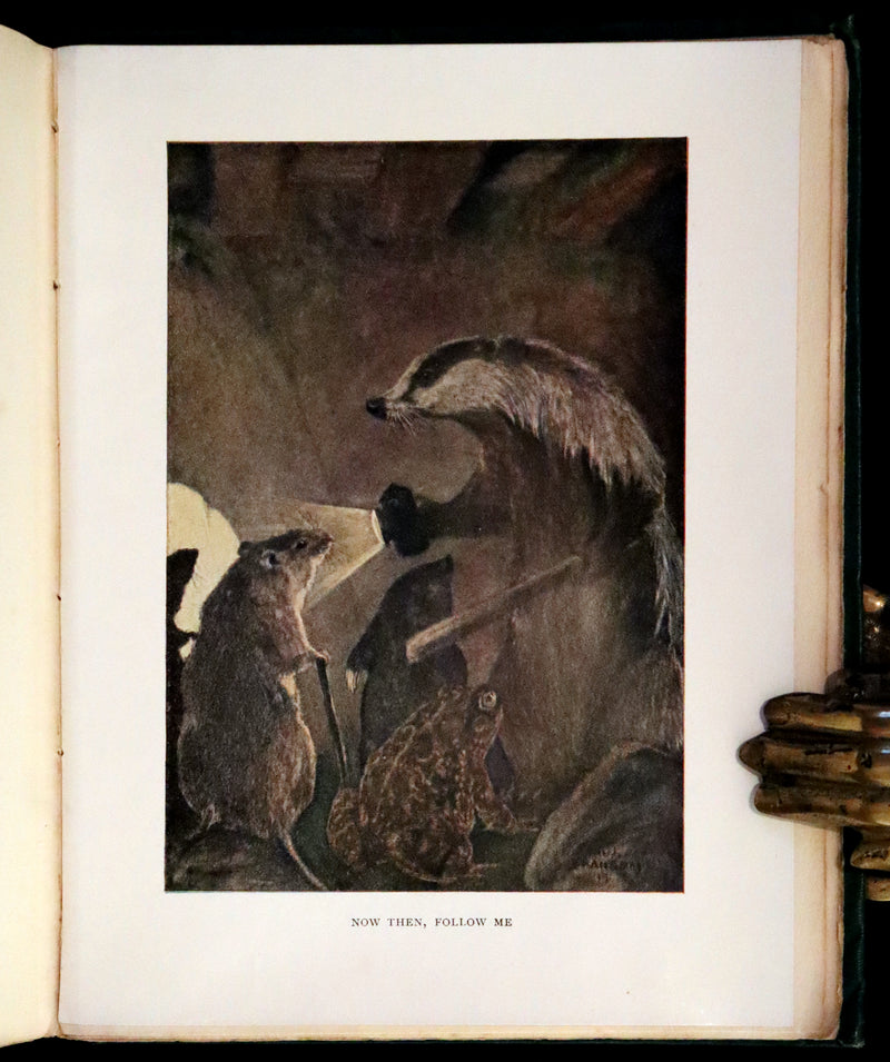 1913 First Edition illustrated by Paul BRANSOM - The WIND IN THE WILLOWS by K. Grahame.