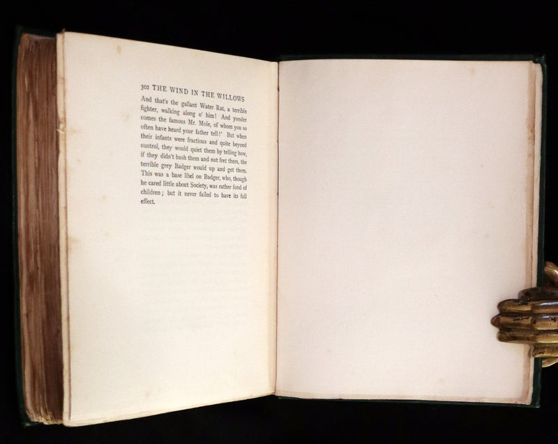 1913 First Edition illustrated by Paul BRANSOM - The WIND IN THE WILLOWS by K. Grahame.