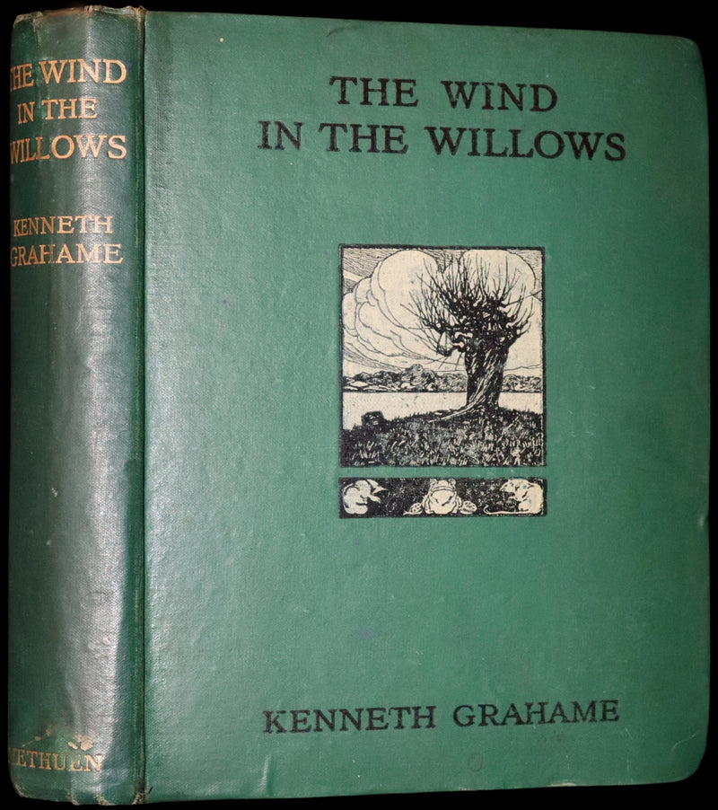 1913 First Edition illustrated by Paul BRANSOM - The WIND IN THE WILLOWS by K. Grahame.