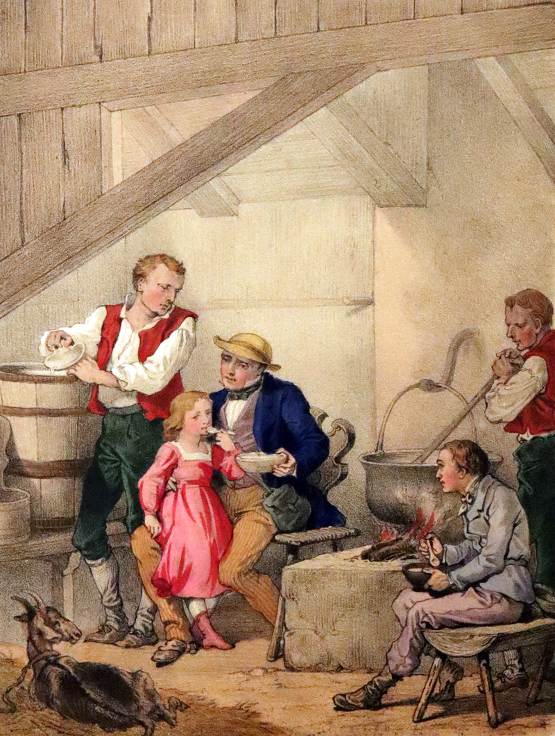 1870 Rare French Ballooning Book - Adventures of Paul Abducted by a Balloon (Aventures de Paul enlevé par un ballon).