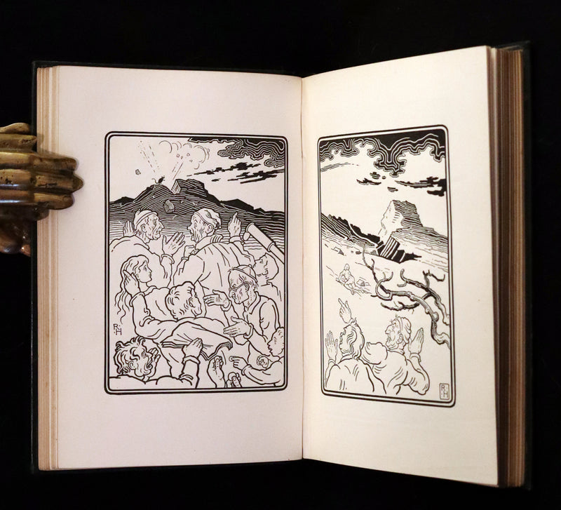 1894 Rare First Edition - The Fables of Aesop, beautifully Illustrated by Richard Heighway.