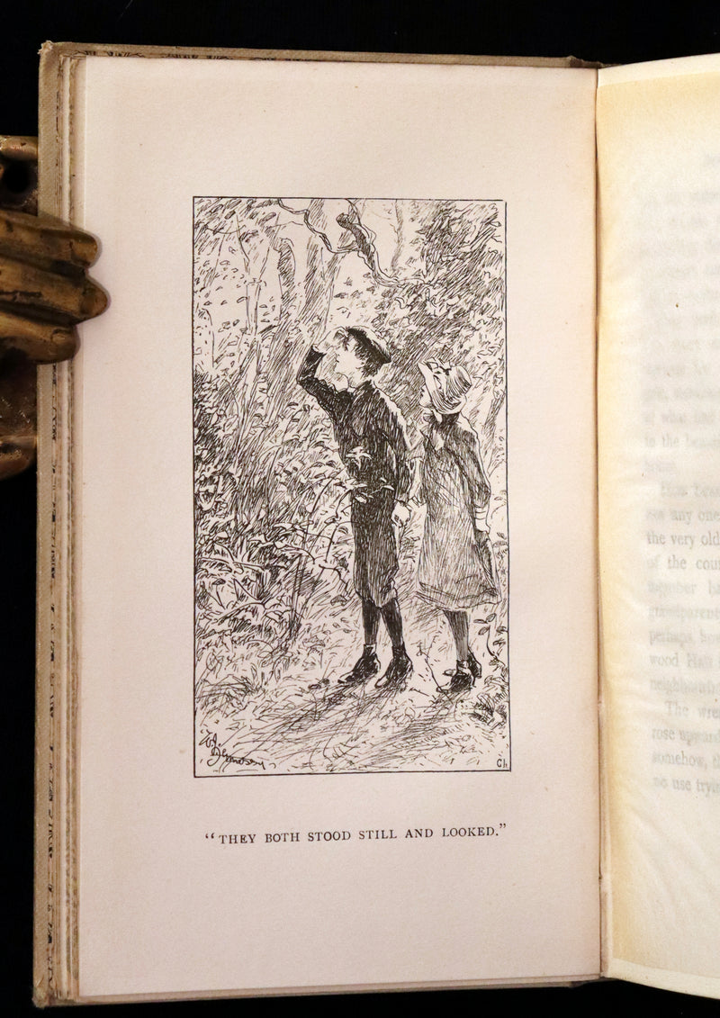 1892 Scarce First Edition - AN ENCHANTED GARDEN, Fairy Stories by Mary Louisa Molesworth illustrated by William John Hennessy.