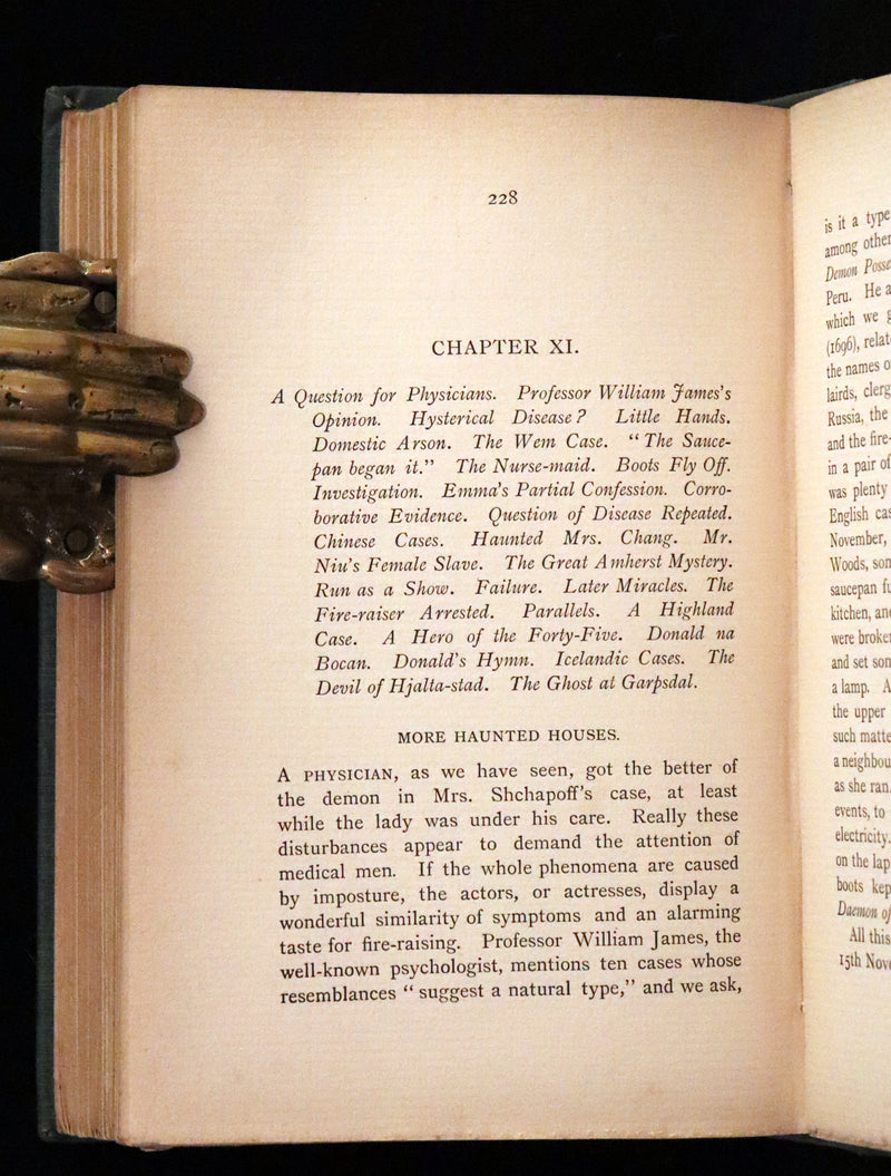 1897 Scarce First Edition - THE BOOK OF DREAMS AND GHOSTS by Andrew Lang.