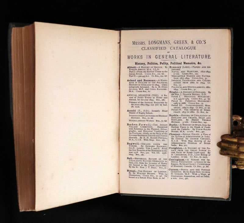 1897 Scarce First Edition - THE BOOK OF DREAMS AND GHOSTS by Andrew Lang.