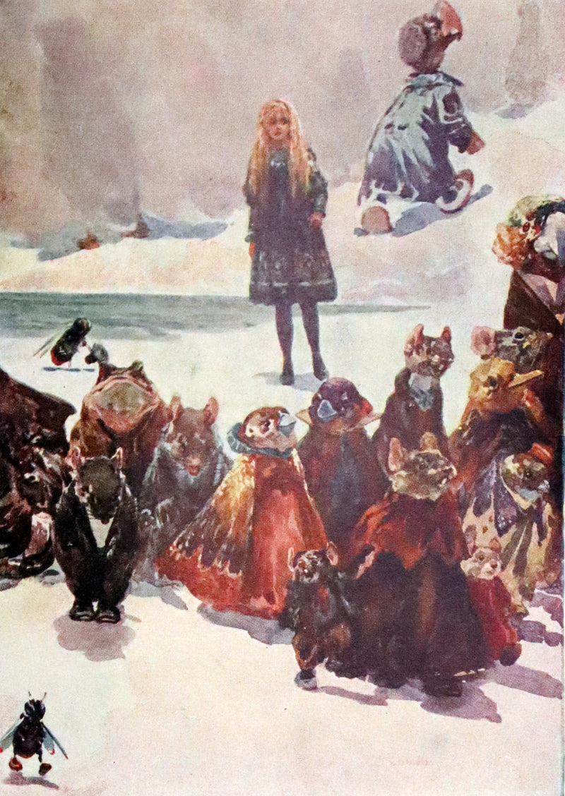 1919 Scarce Edition - Alice's Adventures in Wonderland illustrated by Harry Rountree.