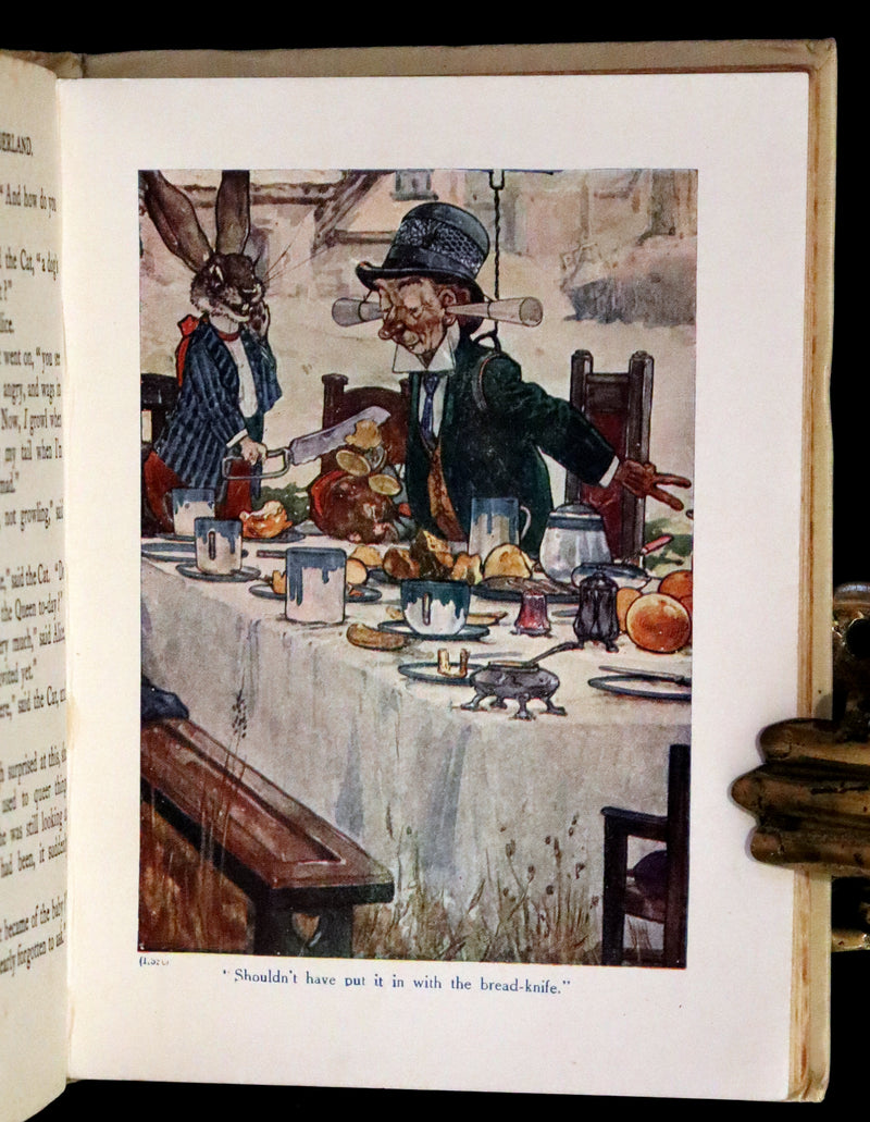 1919 Scarce Edition - Alice's Adventures in Wonderland illustrated by Harry Rountree.