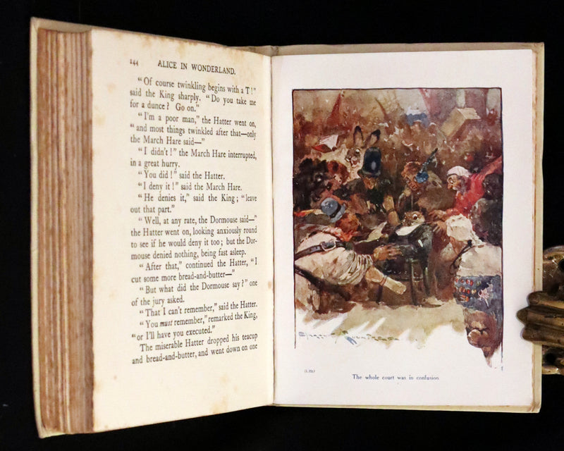 1919 Scarce Edition - Alice's Adventures in Wonderland illustrated by Harry Rountree.
