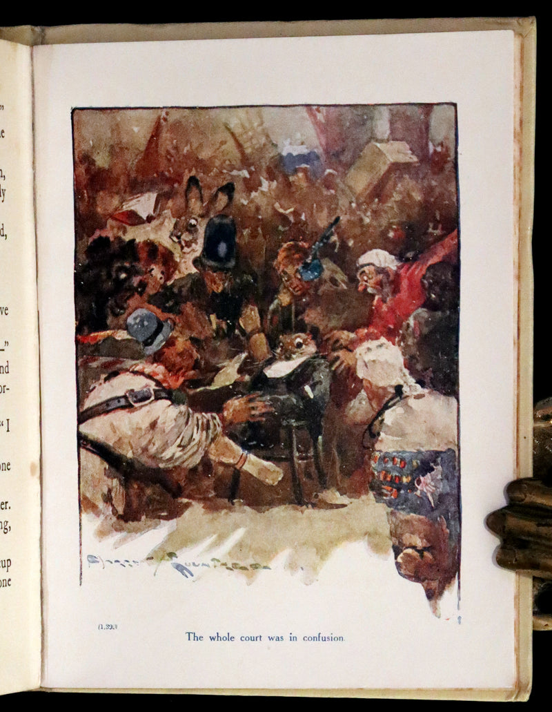 1919 Scarce Edition - Alice's Adventures in Wonderland illustrated by Harry Rountree.