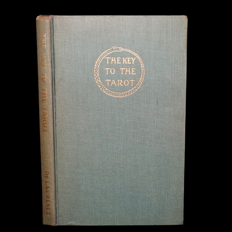 1918 Rare First Edition - The Illustrated KEY to the TAROT, The Veil of Divination by de Laurence.