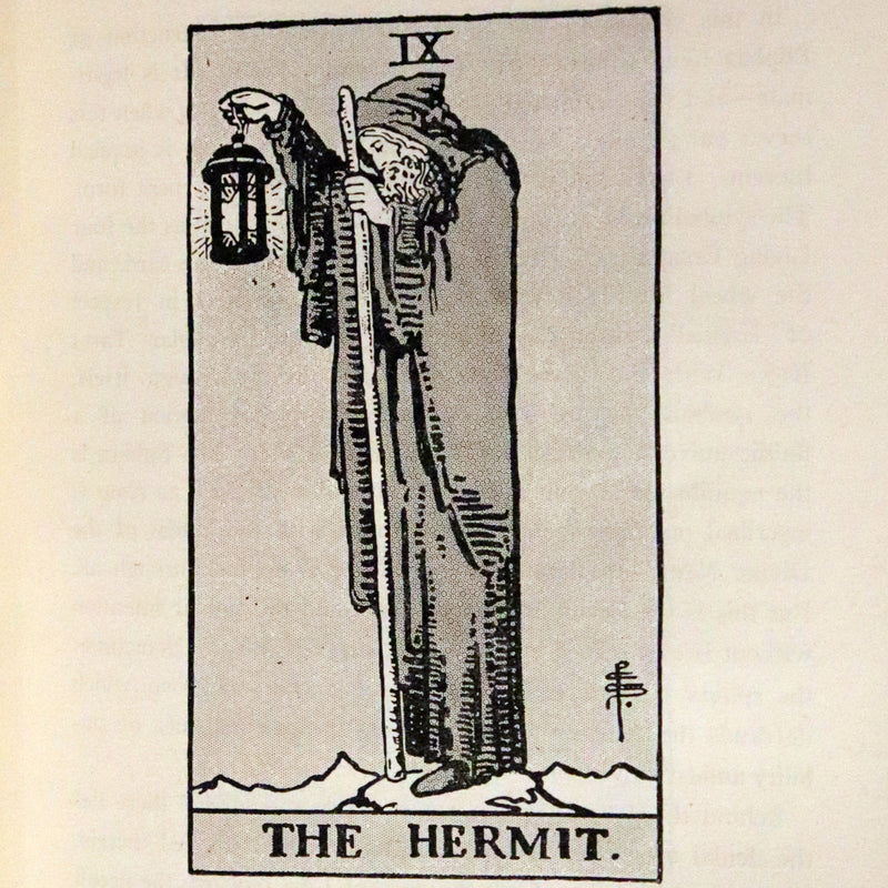 1918 Rare First Edition - The Illustrated KEY to the TAROT, The Veil of Divination by de Laurence.