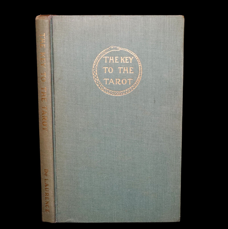 1918 Rare First Edition - The Illustrated KEY to the TAROT, The Veil of Divination by de Laurence.