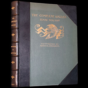 1931 Rare First Edition - The Compleat Angler illustrated by Arthur Rackham. Celebration of the Art and Spirit of Fishing.