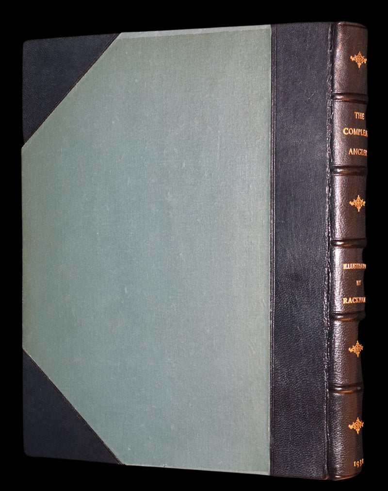 1931 Rare First Edition - The Compleat Angler illustrated by Arthur Rackham. Celebration of the Art and Spirit of Fishing.