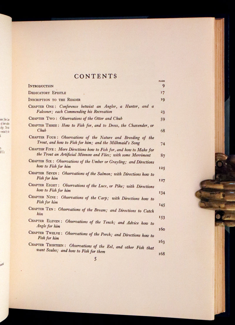 1931 Rare First Edition - The Compleat Angler illustrated by Arthur Rackham. Celebration of the Art and Spirit of Fishing.