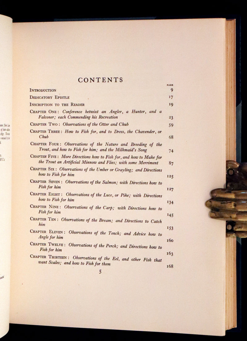 1931 Rare First Edition - The Compleat Angler illustrated by Arthur Rackham. Celebration of the Art and Spirit of Fishing.