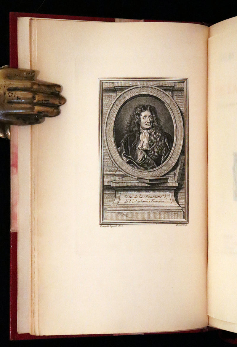 1883 Rare Limited De La Fontaine set - Tales and Novels in Verse. Extra Color illustrated by Eisen.