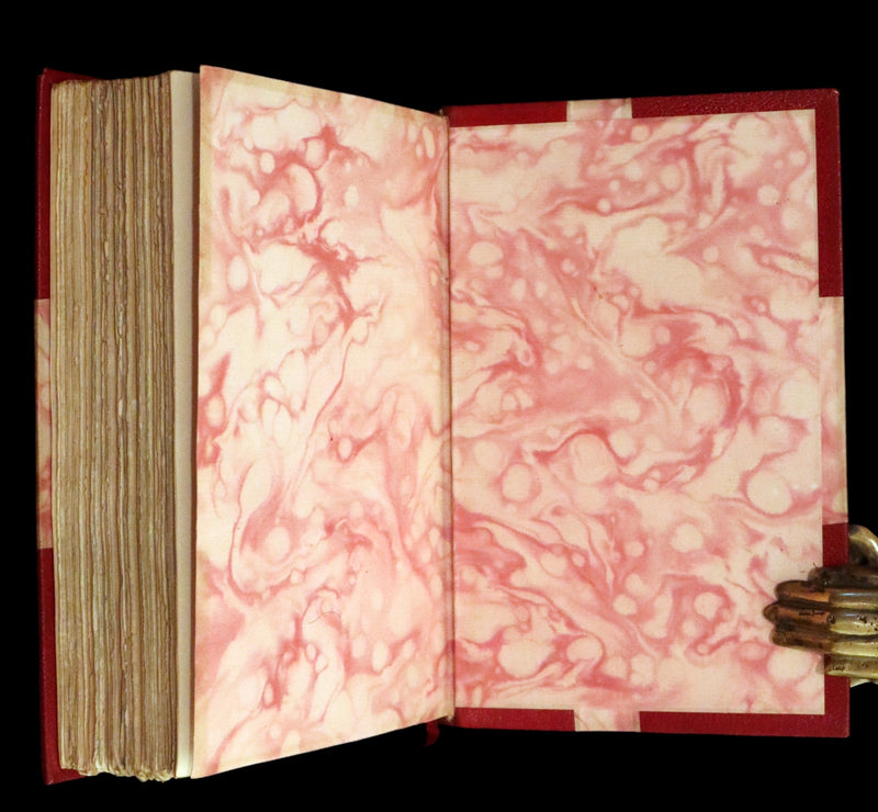 1883 Rare Limited De La Fontaine set - Tales and Novels in Verse. Extra Color illustrated by Eisen.